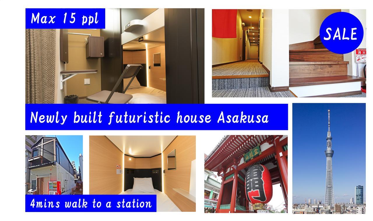 Rumah Bagus Asakusa Tokyo Eksteriør billede